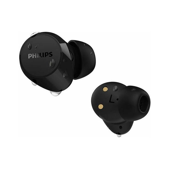 Philips TAT1209BK Auriculares Bluetooth con Estuche de Carga, Autonomía 6h, Negros 4