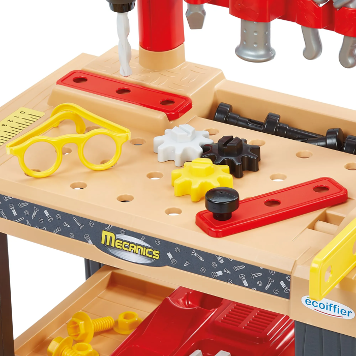 Banco de trabajo grande - ECOIFFIER - 28 accesorios - A partir de 18 meses 5
