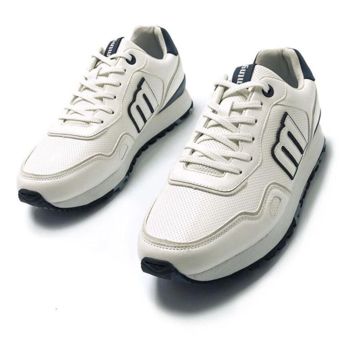 Zapatillas Casual Hombre Mustang Attitude Quart Blanco 45 3