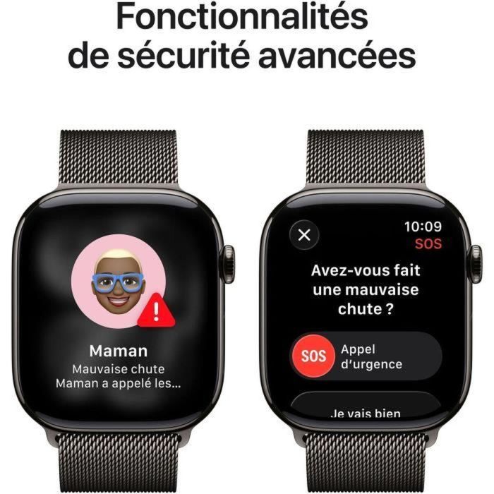 Apple Watch Series 11 S11 Cellular Titanio 46mm con Milanaise Schiefer GPS OLED Pantalla Táctil 64GB 1 Apple Watch Series 11 S11 Cellular Titanio 46mm con Milanaise Schiefer GPS OLED Pantalla Táctil 64GB 1