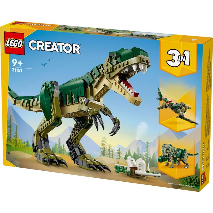 LEGO 31151 Creator 3-in-1 T.Rex Juguete de Construcción de Dinosaurio para Niños 11 LEGO 31151 Creator 3-in-1 T.Rex Juguete de Construcción de Dinosaurio para Niños 11