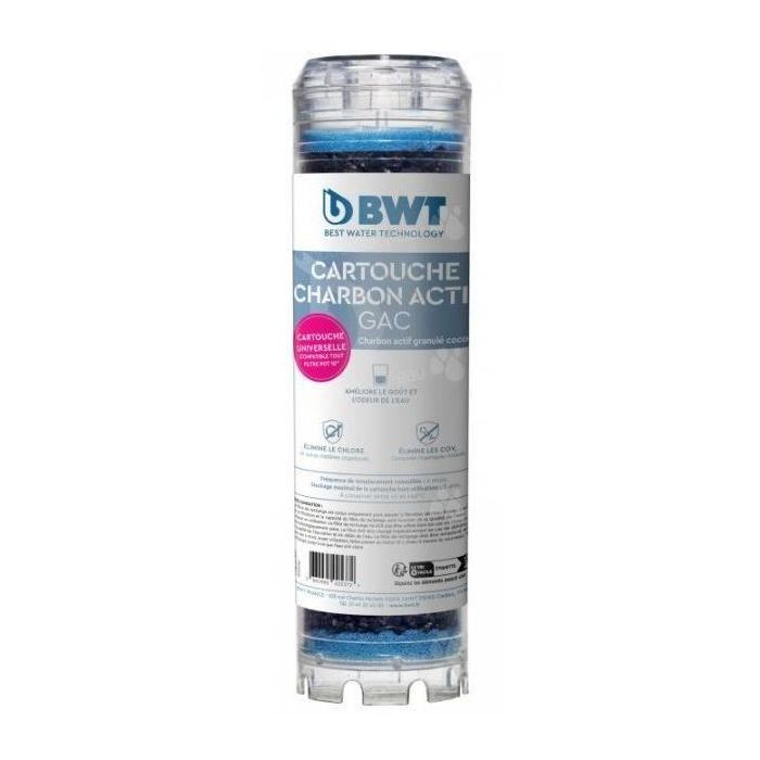 Cartucho - BWT - carbón activado granulado - Capacidad de tratamiento de aproximadamente 6 meses Cartucho - BWT - carbón activado granulado - Capacidad de tratamiento de aproximadamente 6 meses