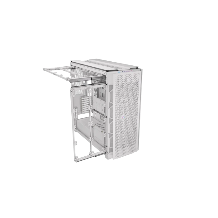 Corsair Torre Completa 9000D RGB AIRFLOW Blanca CC-9011274-WW | Caja PC Full Tower ATX con Ventana Lateral y Filtro Anti-polvo