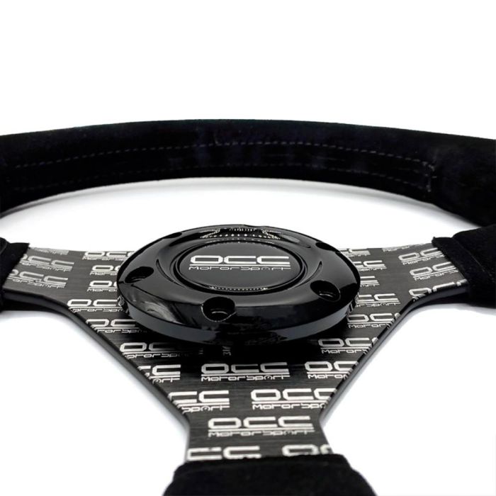 Volante Racing OCC Motorsport OCCVOL015 Negro Cuero Ø 35 cm 5 Volante Racing OCC Motorsport OCCVOL015 Negro Cuero Ø 35 cm 5