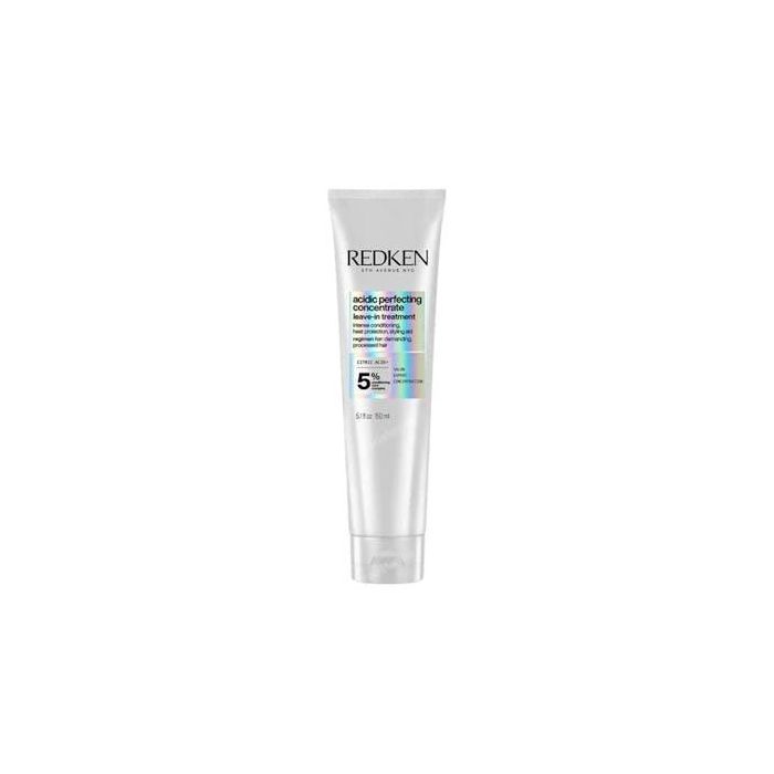 Redken Acidic Perfecting Concentrate Leave-In Treatment 5% 150ml - Acondicionador Reparador para Cabello Dañado y Teñido, Anti-encrespamiento y Protección Térmica