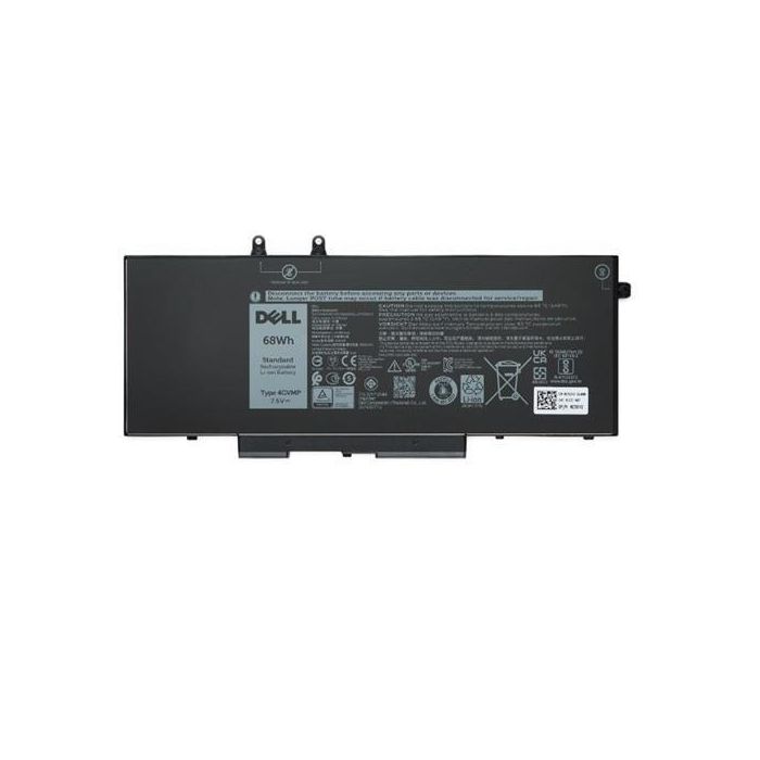Dell 4-cell 68 Wh Lithium Ion Replacement Battery for Select Laptops Dell 4-cell 68 Wh Lithium Ion Replacement Battery for Select Laptops