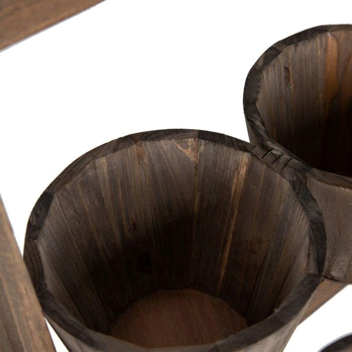 Macetero 34 x 15 x 82 cm Natural Madera 3 Macetero 34 x 15 x 82 cm Natural Madera 3