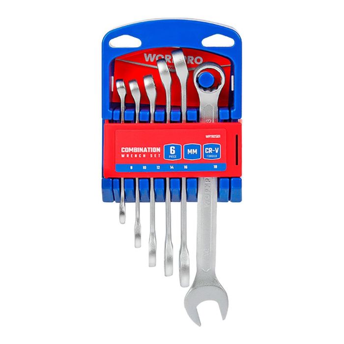 Llaves combinadas cr-v, 8 - 18 mm, juego 6 piezas 1 Llaves combinadas cr-v, 8 - 18 mm, juego 6 piezas 1
