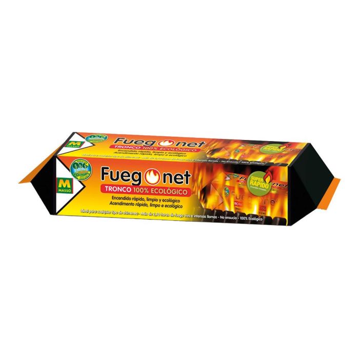Massó Tronco 100% Ecológico Fuegonet para Barbacoas/Chimeneas 20x7,5x7,5 cm 0 Massó Tronco 100% Ecológico Fuegonet para Barbacoas/Chimeneas 20x7,5x7,5 cm 0