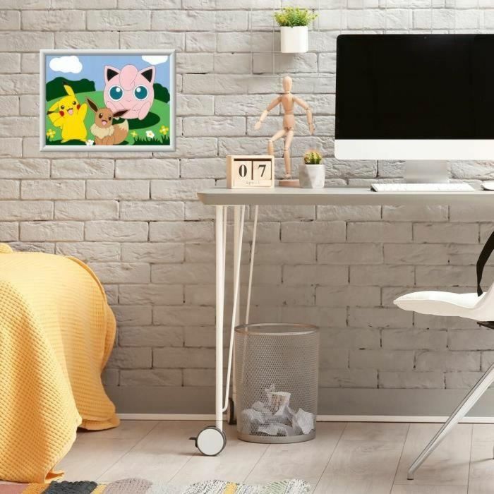 Ravensburger RAV00025839 Kit de pintura por números CreArt Kids, diseño Pokémon, tamaño 18 x 24 cm, juego creativo para niños a partir de 7 años 3 Ravensburger RAV00025839 Kit de pintura por números CreArt Kids, diseño Pokémon, tamaño 18 x 24 cm, juego creativo para niños a partir de 7 años 3