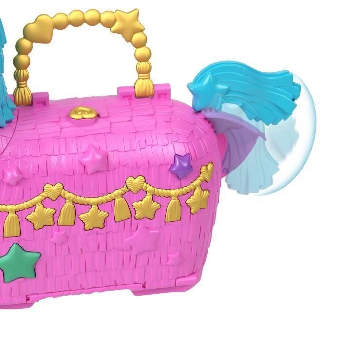 Cofre Unicornio Partyland Polly Pocket Hyd96 Mattel 1