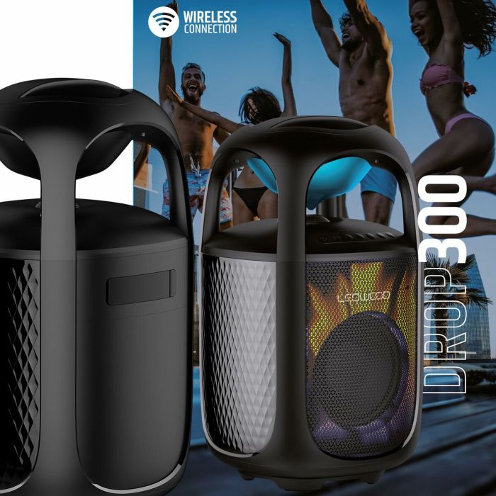 Altavoz Bluetooth Portátil Ledwood DROP300 BT 300W 90 W 2 Altavoz Bluetooth Portátil Ledwood DROP300 BT 300W 90 W 2