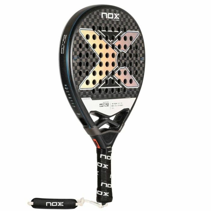 Pala de Pádel Nox AT10 Luxury Genius 12K 2024 Agustín Tapia Negro 9