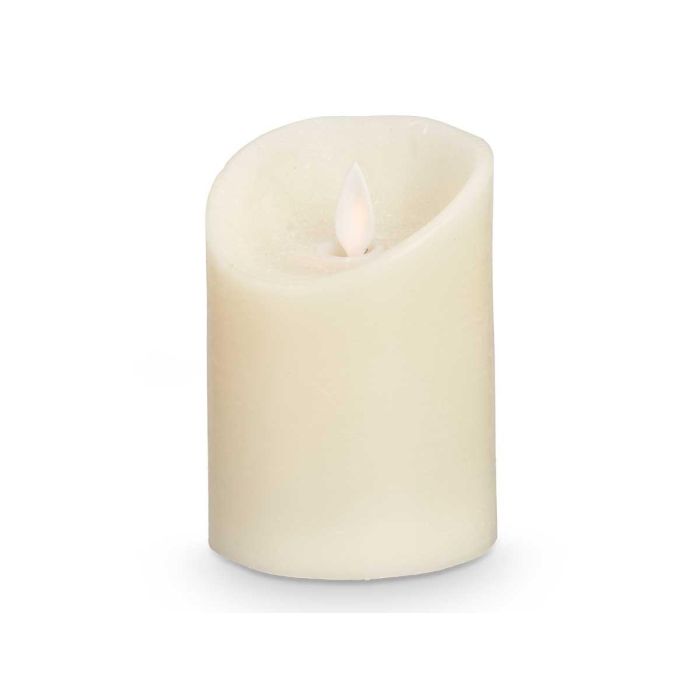 Vela LED Crema Pequeña 10 cm - Giftdecor (24 Unidades) 1