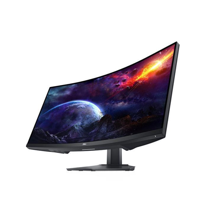Dell 34 Pulgadas WQHD 3440x1440 Monitor Curvo Gaming 144Hz VESA Display HDR 400 LED VA 1ms 6