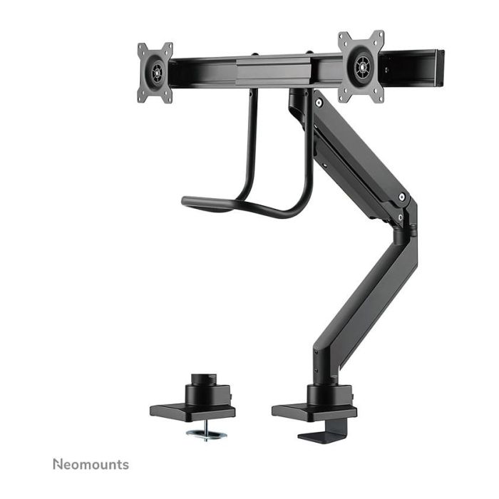 Neomounts Soporte de Mesa para 2 Pantallas hasta 32" NM-D775DXBLACK, Resorte de Gas, hasta 8kg 15