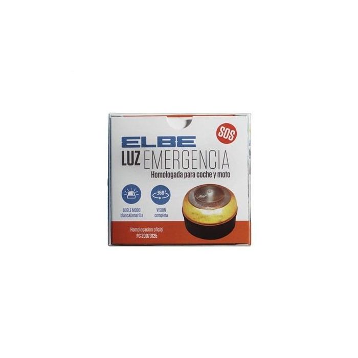 Luz De Emergencia V16 Homologada Para Coche Y Moto ELBE PC-184 6