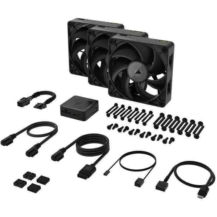 Corsair iCUE LINK RX120 MAX Ventilador Caja 120mm Triple Fan Kit CO-9051042-WW 1 Corsair iCUE LINK RX120 MAX Ventilador Caja 120mm Triple Fan Kit CO-9051042-WW 1