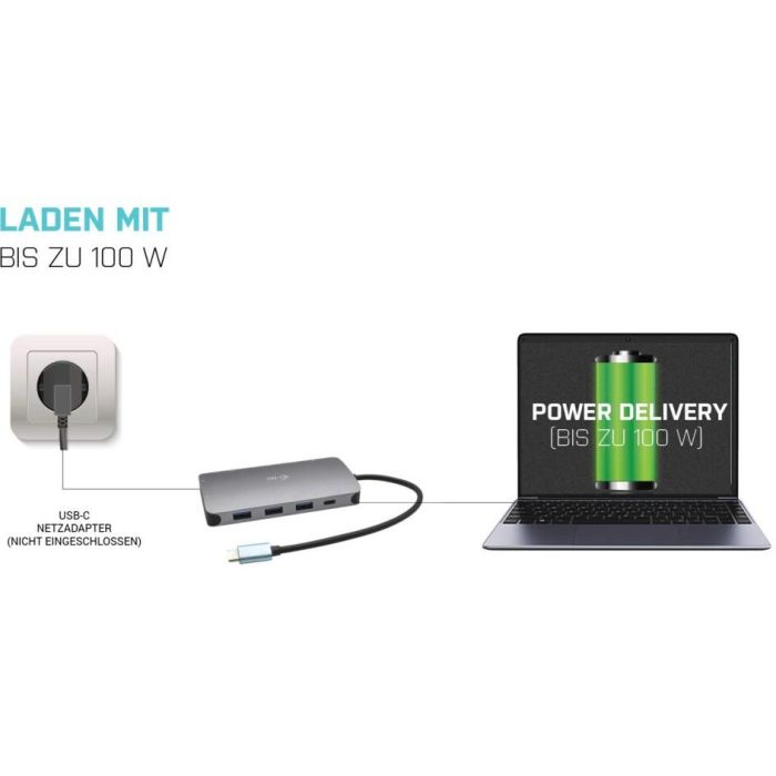 Dockstation i-Tec C31NANODOCKVGAPD Plata 6 Dockstation i-Tec C31NANODOCKVGAPD Plata 6