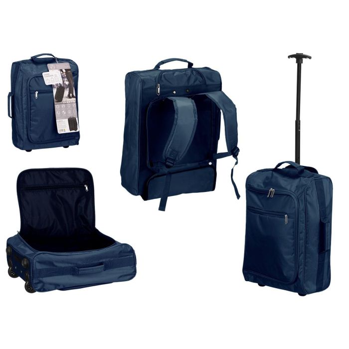 Arte Regal Mochila Trolley Cabina Azul, 35x51x18 cm (6 Unidades) Arte Regal Mochila Trolley Cabina Azul, 35x51x18 cm (6 Unidades)