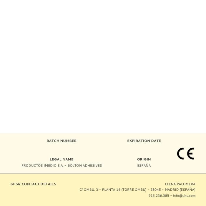 Uhu Poly Max Cristal Express 115g - Adhesivo y Sellador Universal Transparente, Super Rápido, Ref. 6310615 2 Uhu Poly Max Cristal Express 115g - Adhesivo y Sellador Universal Transparente, Super Rápido, Ref. 6310615 2