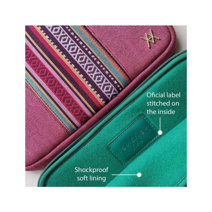 Funda para portátil Vam Vam 12 pulgadas, acolchada y reforzada, diseño artístico y protección 3