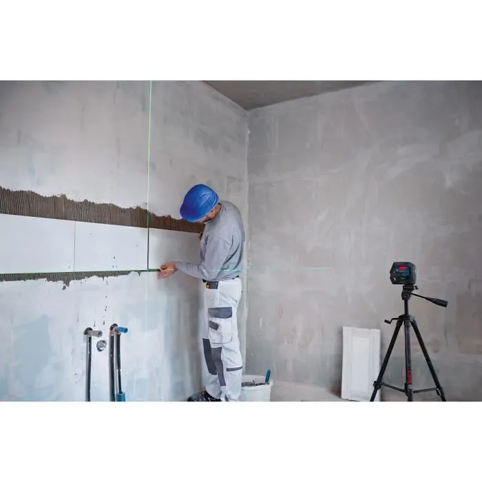 Bosch Professional Láser combinado GCL 2-50 G + RM 10 haz verde con puntos de plomada, líneas verdes, IP 64, 15m 2