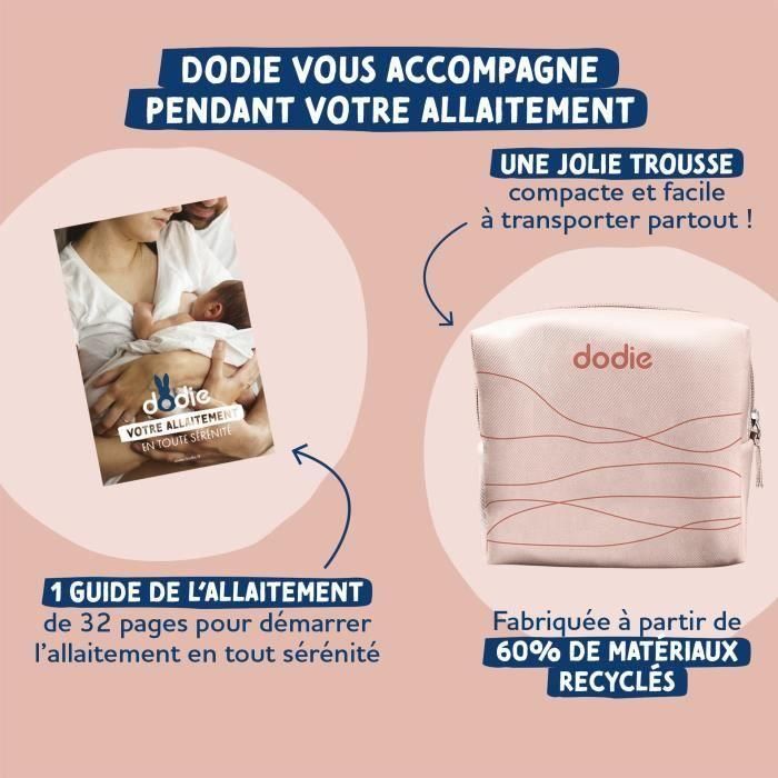 Kit de lactancia materna - DODIE - Terracota 5