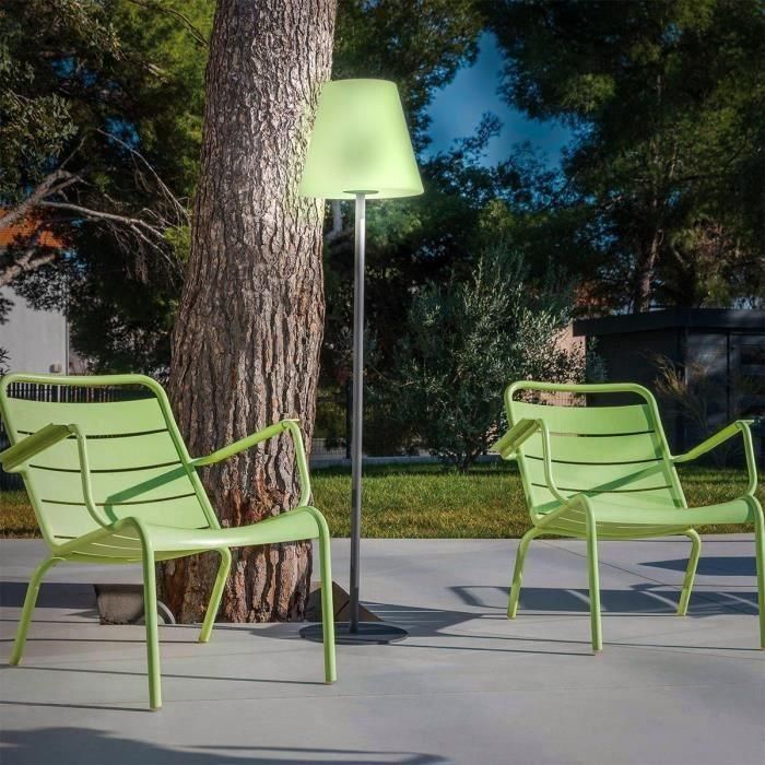 Lámpara de pie inalámbrica - LUMISKY - STANDY - Al. 150 cm - Base de metal - LED multicolor regulable 2 Lámpara de pie inalámbrica - LUMISKY - STANDY - Al. 150 cm - Base de metal - LED multicolor regulable 2