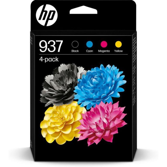 HP 937 PACK 4 COLORES CMYK HP 937 PACK 4 COLORES CMYK