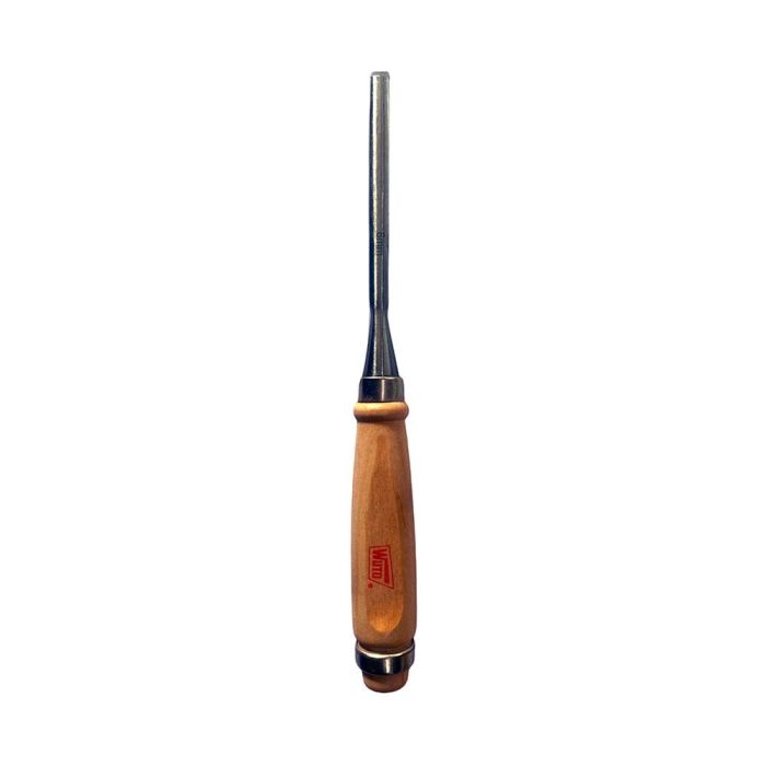 Wuto Gubia Modelo 8, 8mm, Profesional y Doméstico, Corte Vaciado, Mango de Madera