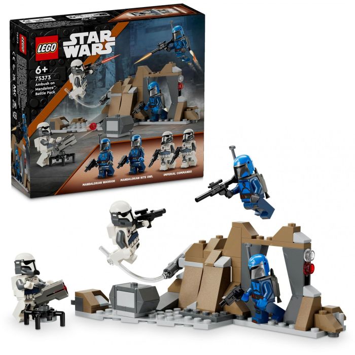Lego Star Wars Juego de Construcción Pack de Combate: Emboscada en Mandalore™ Edad 6+ 4 Lego Star Wars Juego de Construcción Pack de Combate: Emboscada en Mandalore™ Edad 6+ 4