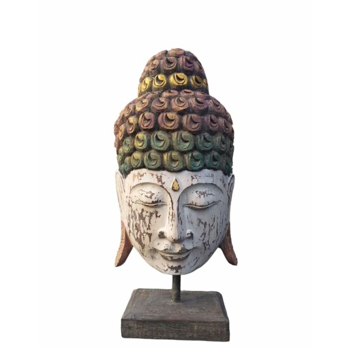 Figura Decorativa Romimex Beige Buda 20 x 50 x 10 cm