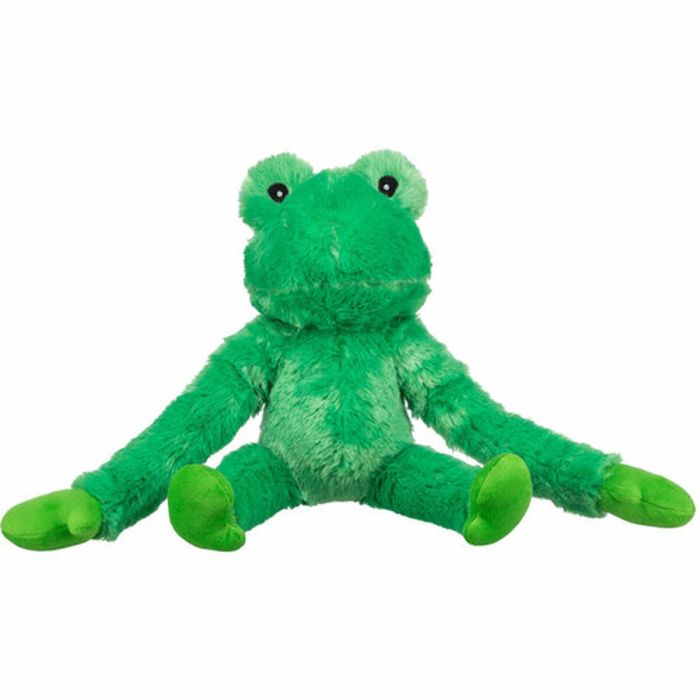 Peluche para perros Trixie Poliéster Rana 44 cm 1 Peluche para perros Trixie Poliéster Rana 44 cm 1