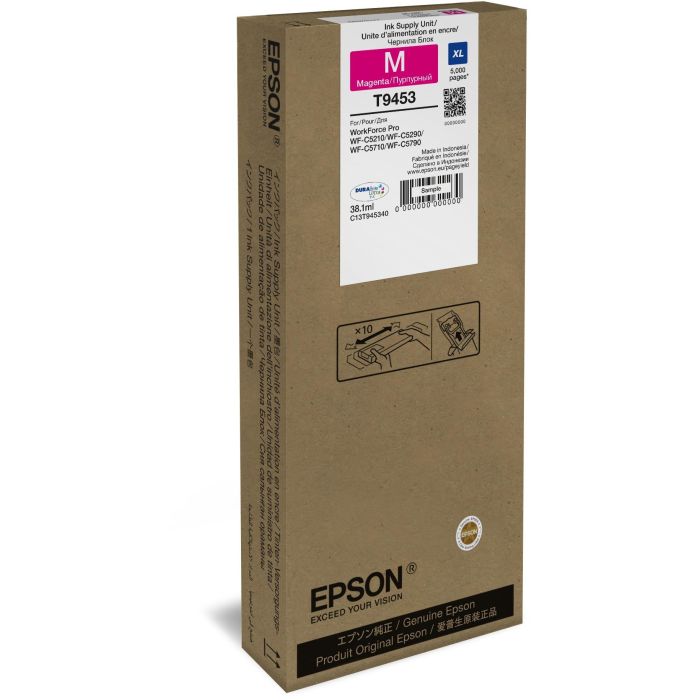 Epson T945 WorkForce Pro WF-C5210DW/C5290DW/C5710DWF/C5790DWF - Cartucho Original Magenta, 5000 páginas 1