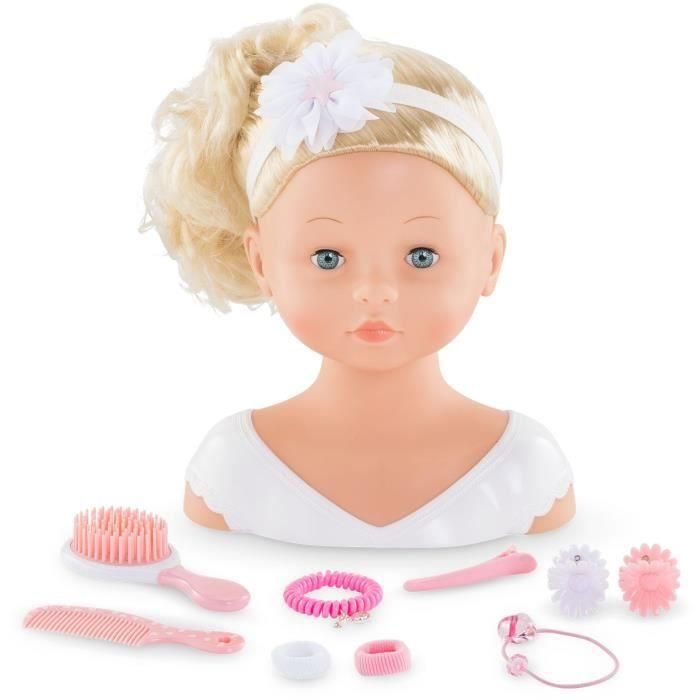 Corolle COR1686940569552 Cabezal de Peinado Infantil con 10 Accesorios, para Niños de 3+ Años Corolle COR1686940569552 Cabezal de Peinado Infantil con 10 Accesorios, para Niños de 3+ Años