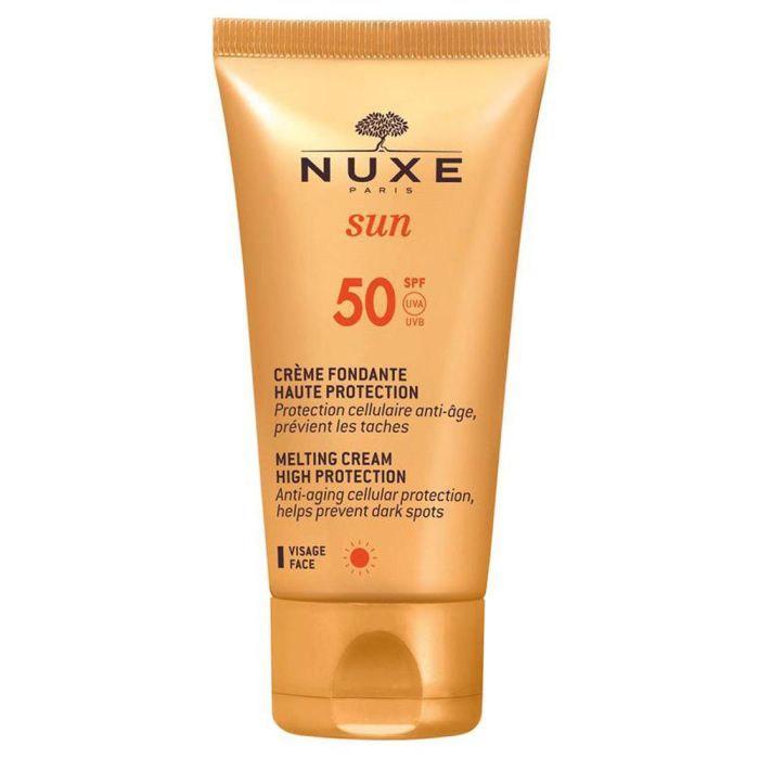 Nuxe sun cr fondante spf50 50ml Crema Solar Rostro y Cuerpo Alta Protección
