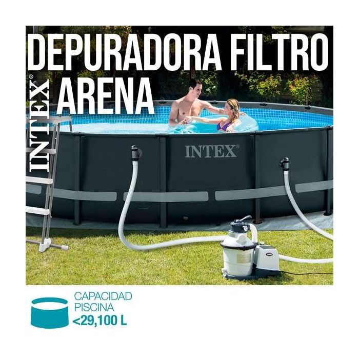 Intex Depuradora Filtro Arena Electrica 5700l/h 220/240v 10 Intex Depuradora Filtro Arena Electrica 5700l/h 220/240v 10