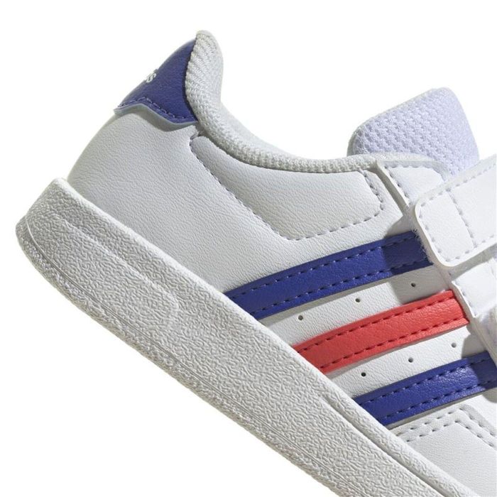 Zapatillas Deportivas Infantiles Adidas Breaknet Lifestile Court Lace Strap Blanco 3-4 Años 2