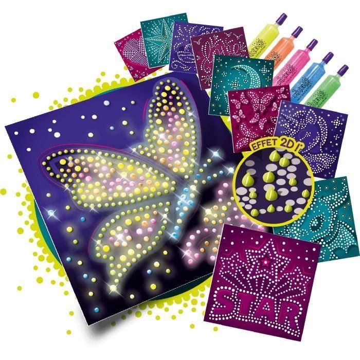 Recambio - LANSAY - Pixelo Phospho 2D - 10 ilustraciones fosforescentes para crear y hacer brillar en la oscuridad, a partir de 7 años 3 Recambio - LANSAY - Pixelo Phospho 2D - 10 ilustraciones fosforescentes para crear y hacer brillar en la oscuridad, a partir de 7 años 3