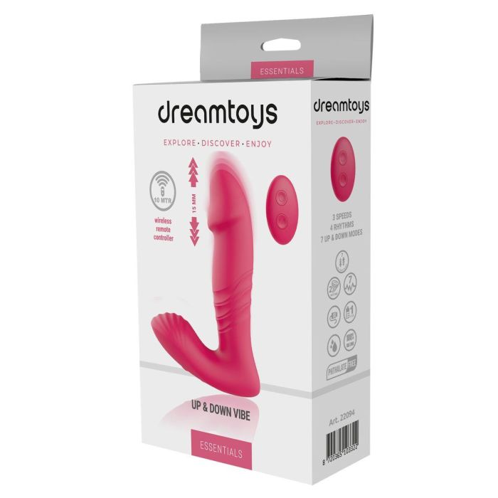 Vibrador anal Dream Toys Essentials Up Rosa 1 Vibrador anal Dream Toys Essentials Up Rosa 1