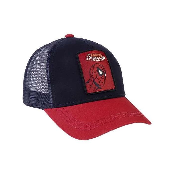 Gorra visera curva spiderman