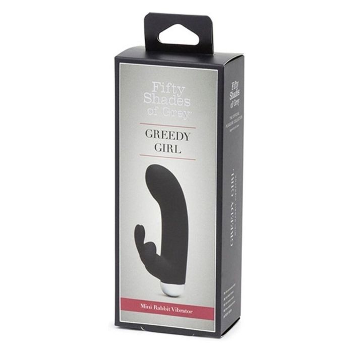 Vibrador Fifty Shades of Grey Greedy Girl Mini Rabbit Negro 5 Vibrador Fifty Shades of Grey Greedy Girl Mini Rabbit Negro 5