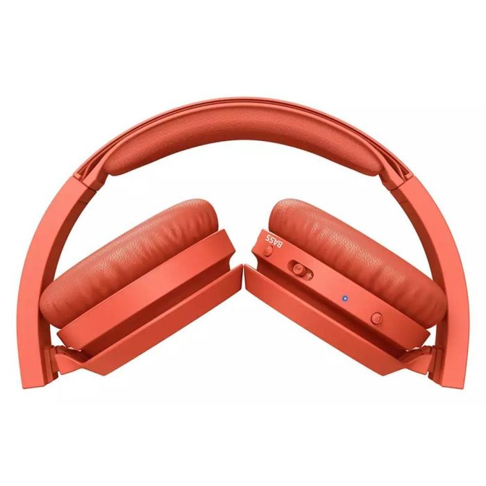 Philips TAH4205RD/00 Auriculares Inalámbricos Bluetooth con Micrófono, Graves Potentes, 29 Horas de Reproducción, Rojos 3