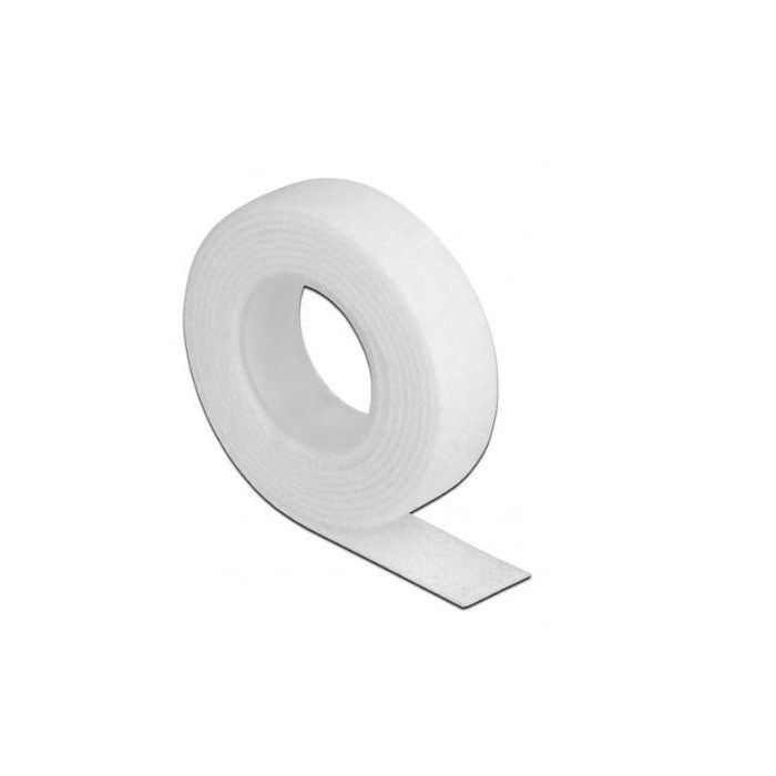 ProXtend Hook and Loop Roll 10m x 10mm White ProXtend Hook and Loop Roll 10m x 10mm White