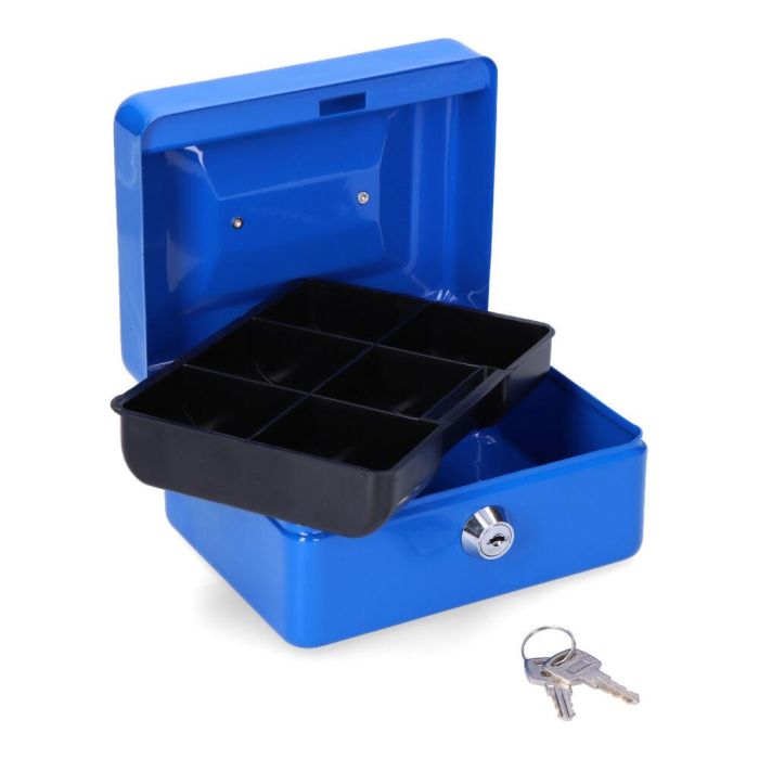 Caja de caudales cfc09 152x118x80mm azul m13391 micel 1