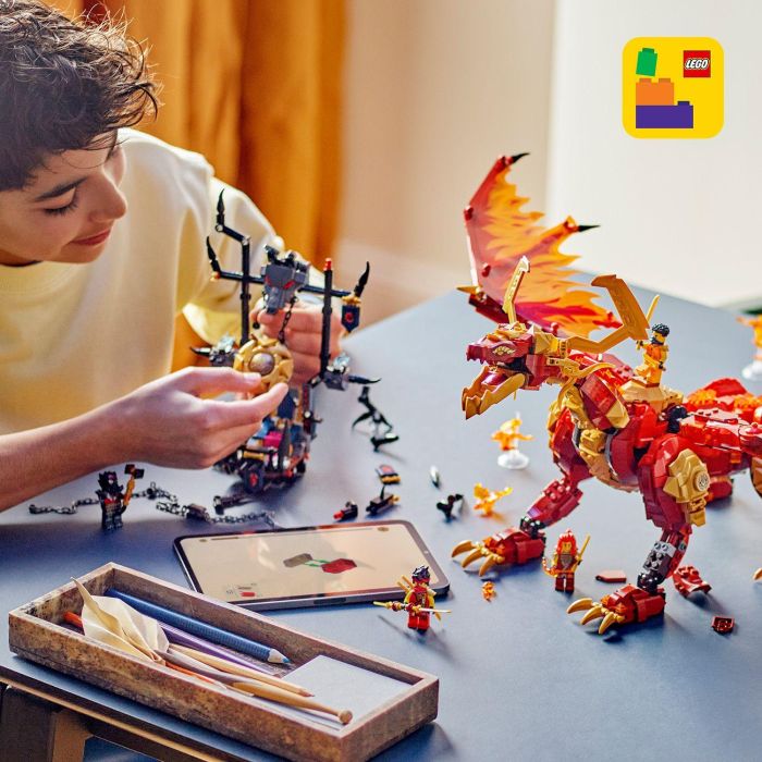 LEGO 71822 Ninjago Dragón Fuente del Movimiento Juego de Construcción para Niños y Niñas de 12 Años con 1716 Piezas 8
