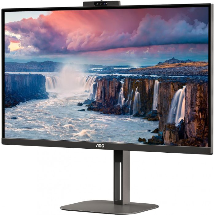 AOC Q27V5CW/BK Monitor 27" QHD IPS USB-C con Webcam, HDMI y DisplayPort 1 AOC Q27V5CW/BK Monitor 27" QHD IPS USB-C con Webcam, HDMI y DisplayPort 1