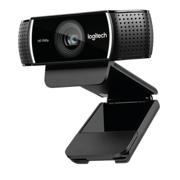 Logitech C922 Pro Stream Webcam Full HD 1080p 30fps para Streaming Grabación Auto-ajuste Luz Baja y Micrófonos Estéreo 7