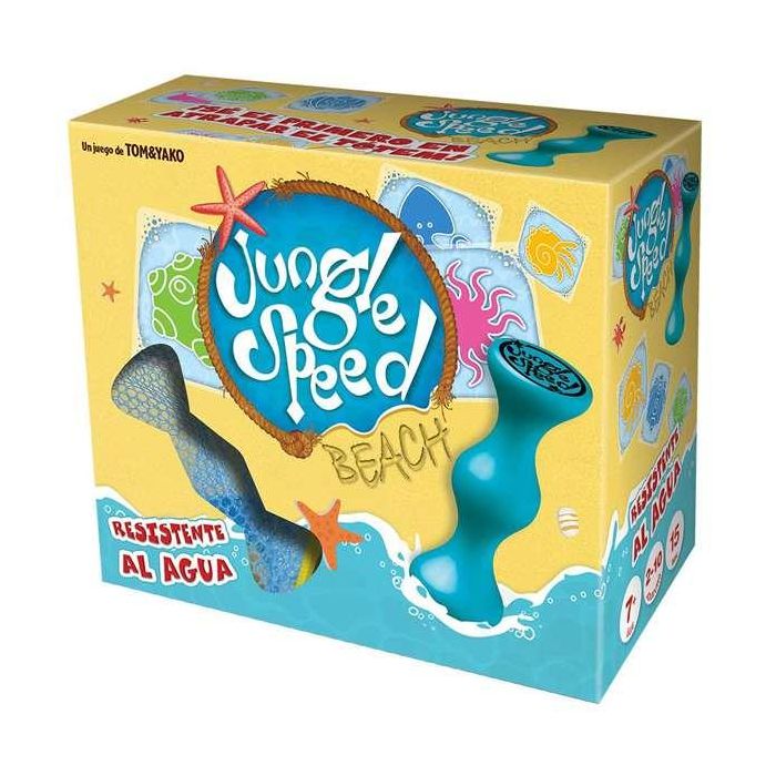 Asmodee Juego Jungle Speed Playa, Juego de Cartas para 8 Jugadores, para Mayores de 7 Años 7